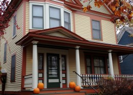 Victorian home new colors