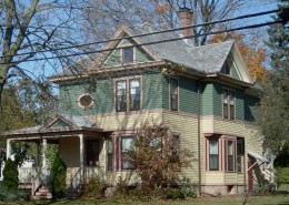 Two tone house colors